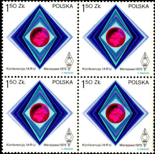 Bloque 4-POLONIA - 1975 - Conferencia Internacional IARU